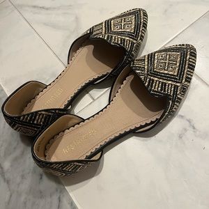Restricted brand flats- size 9.5. Worn once- like new